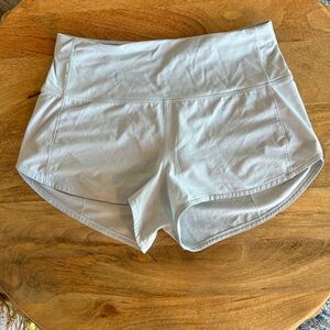 Light Blue Women's Lululemon Shorts 6